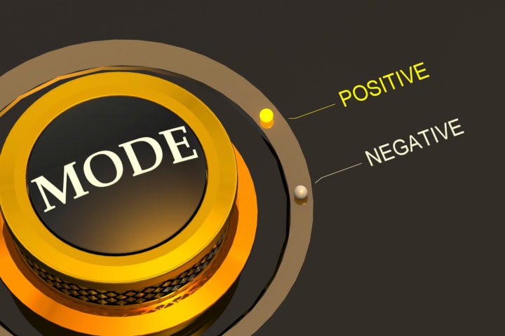 Turn The Knob To Positive Mode