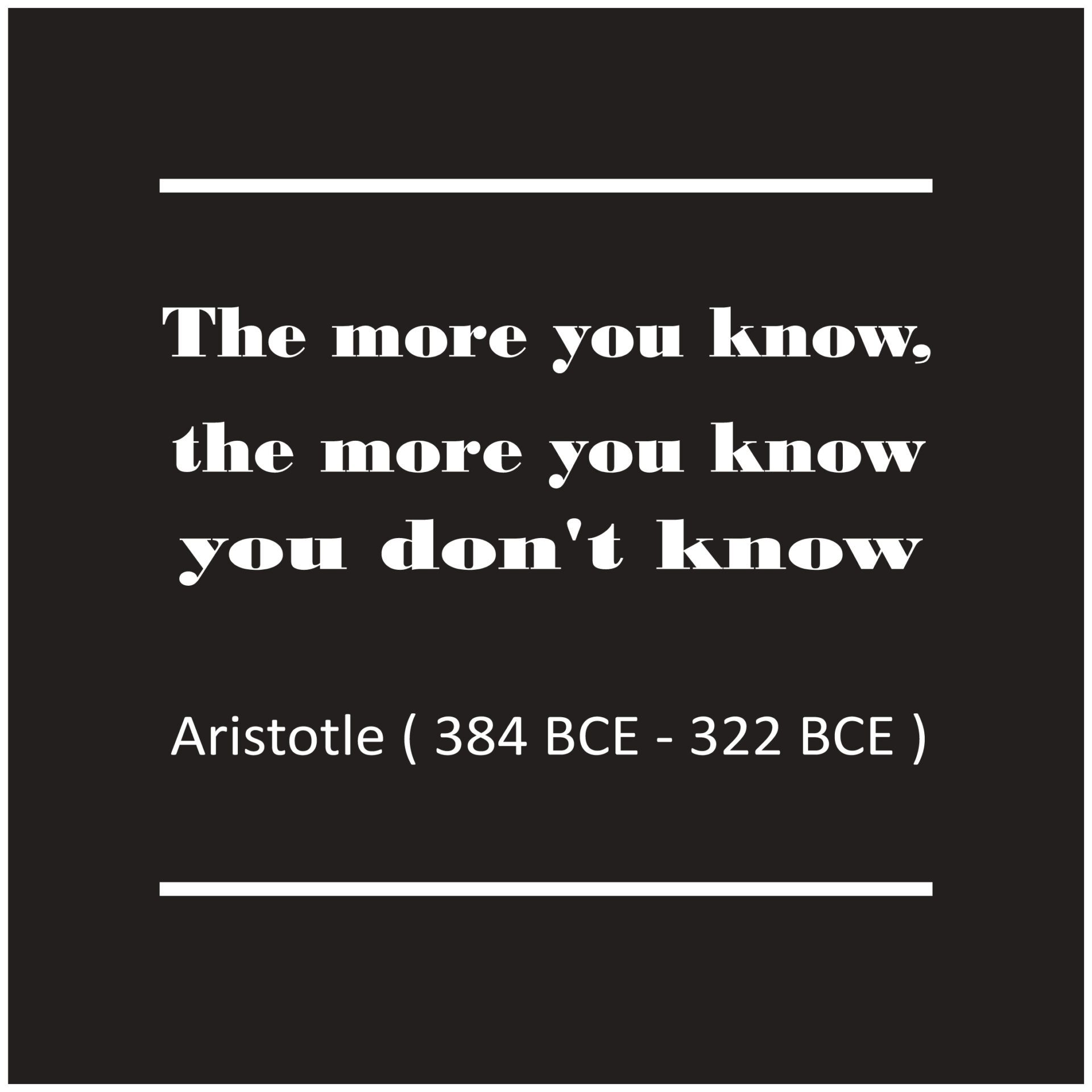 Quote from Aristotle 